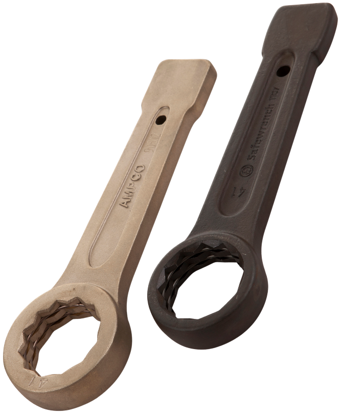 Ampco Safety Tools SL-23 Wrench, Socket, L-Type, Non-Sparking, Non-Magnetic,  Corrosion Resistant, 23 mm 通販